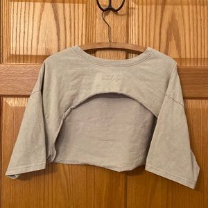 Balance Athletica Vitality Its All Good Cotton Cropped Shrug